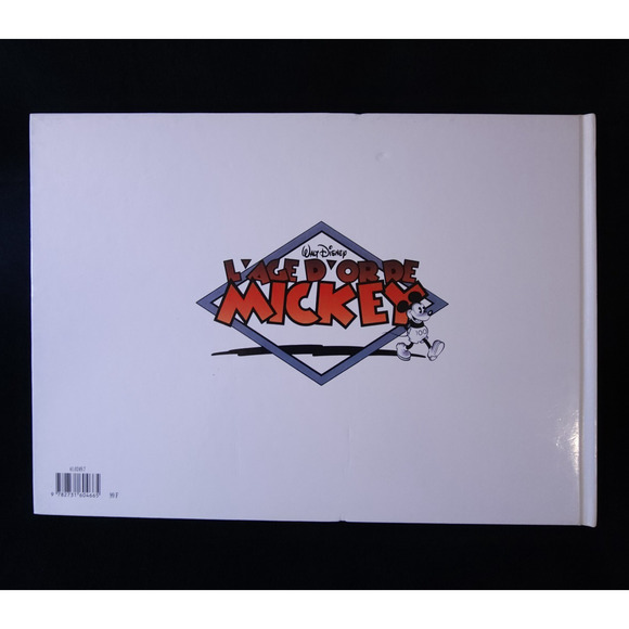 Rare French Walt Disney Mickey Agent Secret Hachette BD 1936 Hardcover Book - Picture 2 of 4